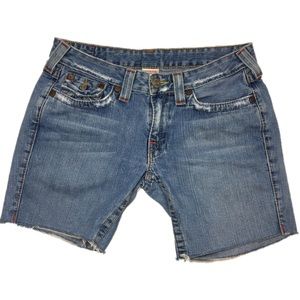 True Religion Joey diy cut off shorts sz 30